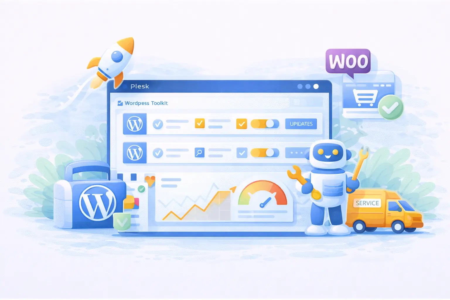 WordPress Hosting package included features