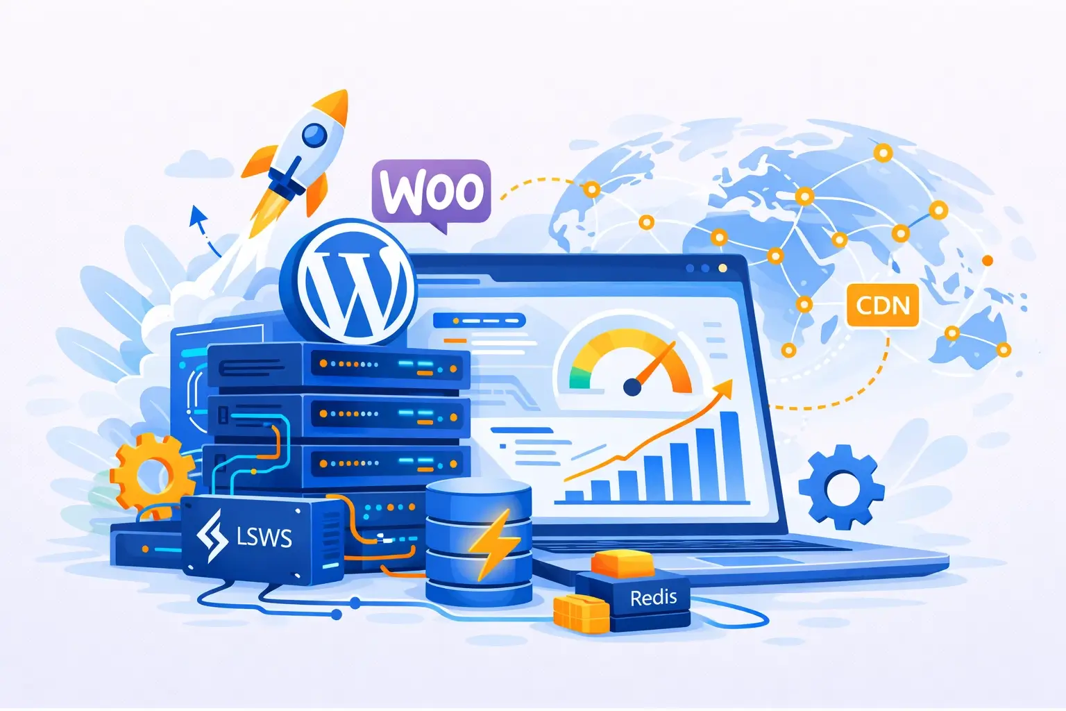 Voor WordPress geoptimaliseerd hostingplatform