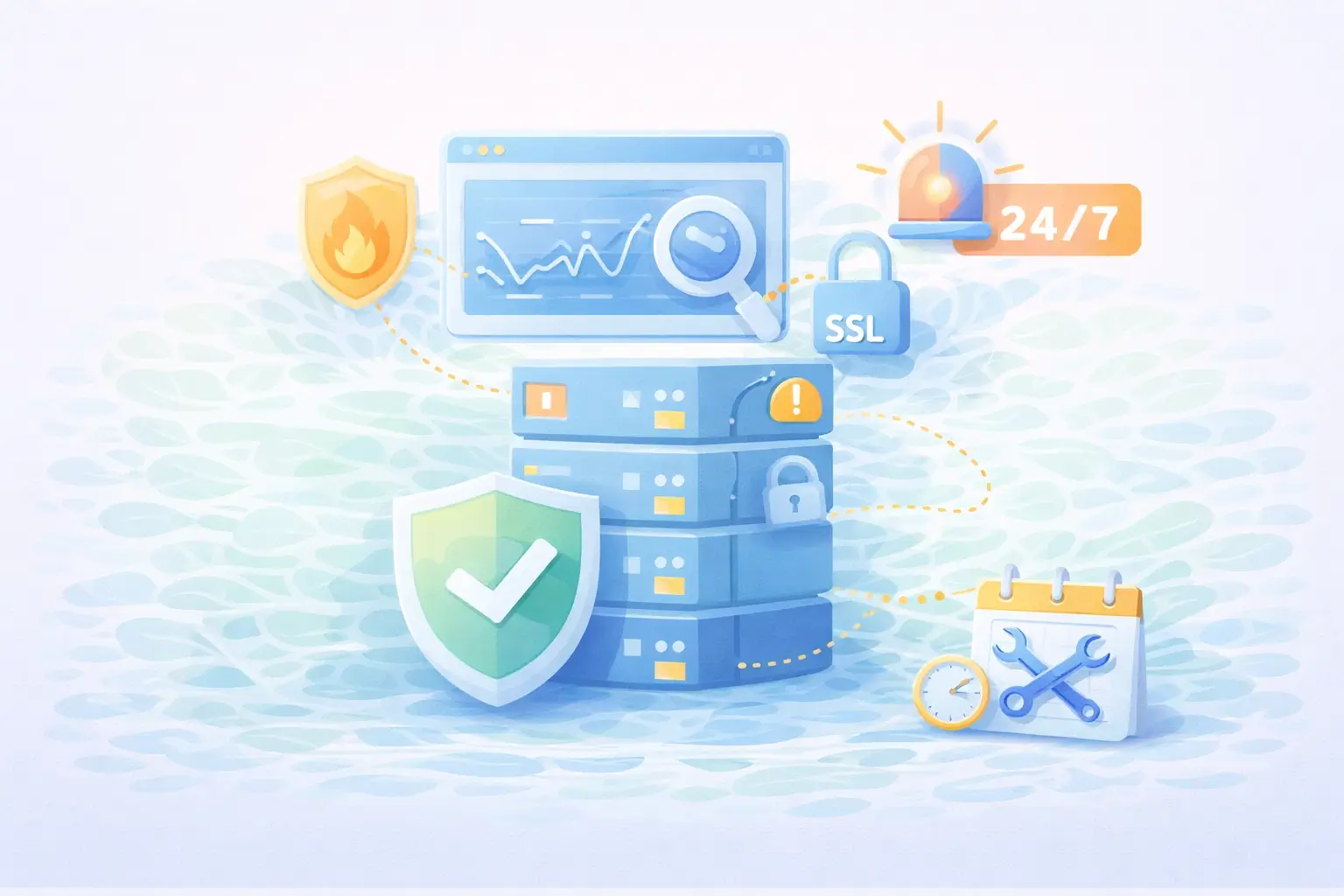 Servermonitoring en beheer bij een Managed VPS pakket van xYnta