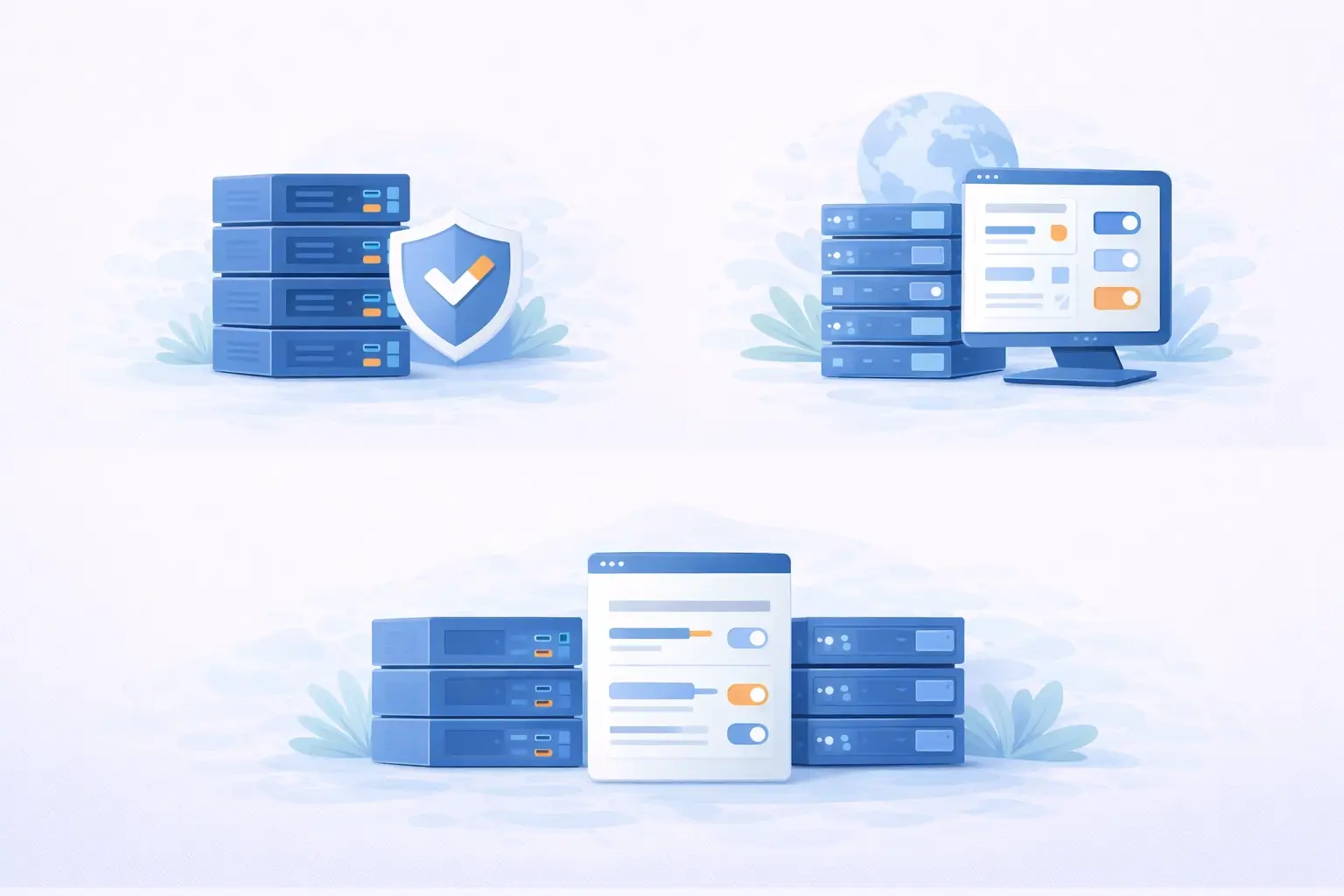 Serverbeheer op maat — aangepast aan uw situatie